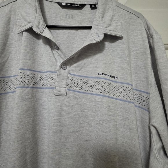 TravisMathew Local Time Golf Polo Shirt Size XXL - Picture 4 of 10
